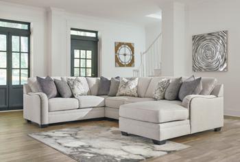 Dellara Sectional with Chaise Sectional Ashley Furniture