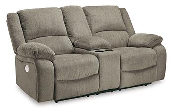 Draycoll Power Reclining Loveseat with Console Loveseat Ashley Furniture