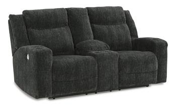 Martinglenn Power Reclining Loveseat with Console Loveseat Ashley Furniture