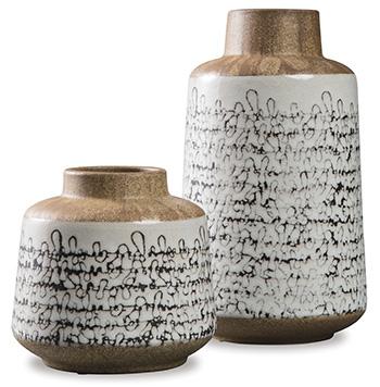 Meghan Vase (Set of 2) Vase Ashley Furniture