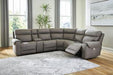 Starbot Power Reclining Sectional Sectional Ashley Furniture