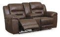 Stoneland Power Reclining Loveseat with Console Loveseat Ashley Furniture