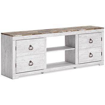 Willowton 72" TV Stand Entertainment Center Ashley Furniture