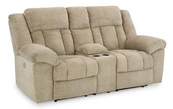 Tip-Off Power Reclining Loveseat Loveseat Ashley Furniture