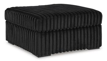 Midnight-Madness Oversized Accent Ottoman Ottoman Ashley Furniture