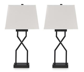 Brookthrone Table Lamp (Set of 2) Table Lamp Ashley Furniture