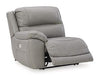 Dunleith 2-Piece Power Reclining Loveseat Sectional Ashley Furniture