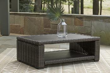 Grasson Lane Outdoor Occasional Table Set Outdoor Table Set Ashley Furniture