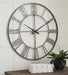 Paquita Wall Clock Clock Ashley Furniture