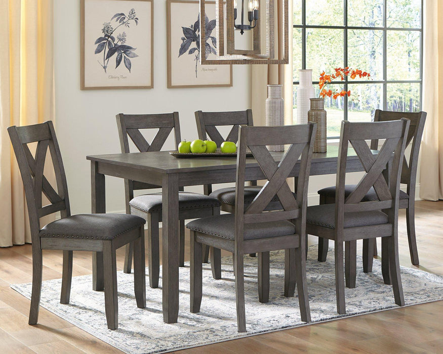 Caitbrook Dining Table and Chairs (Set of 7) Dining Table Ashley Furniture