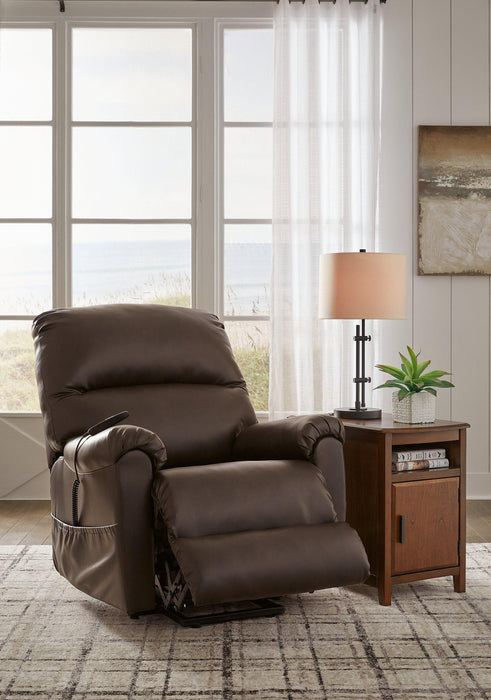 Shadowboxer Power Lift Chair Recliner Ashley Furniture