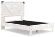 Shawburn Crossbuck Panel Bed Bed Ashley Furniture