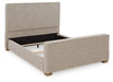 Dakmore Upholstered Bed Bed Ashley Furniture