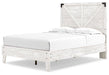 Shawburn Crossbuck Panel Bed Bed Ashley Furniture