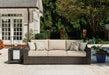 Coastline Bay Outdoor Sofa with Cushion Outdoor Seating Ashley Furniture