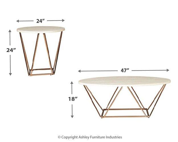 Tarica Table (Set of 3) Table Set Ashley Furniture