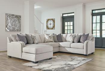 Dellara Sectional with Chaise Sectional Ashley Furniture