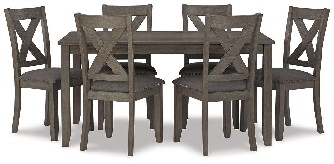 Caitbrook Dining Table and Chairs (Set of 7) Dining Table Ashley Furniture