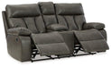 Willamen Reclining Loveseat with Console Loveseat Ashley Furniture