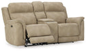 Next-Gen DuraPella Power Reclining Loveseat with Console Loveseat Ashley Furniture