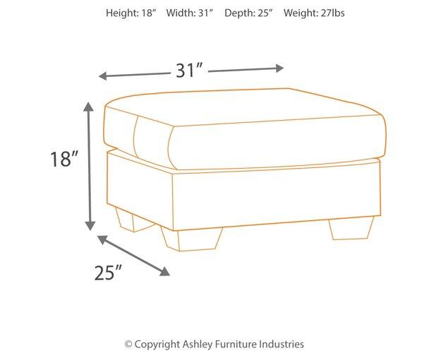 Darcy Ottoman Ottoman Ashley Furniture