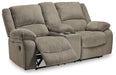 Draycoll Reclining Loveseat with Console Loveseat Ashley Furniture