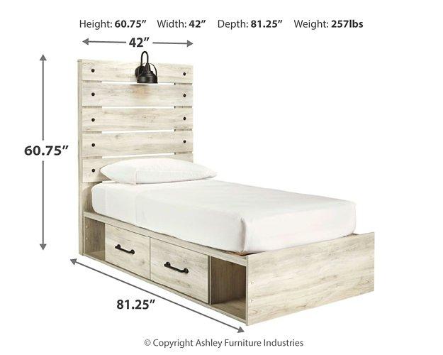 Cambeck Bed with 4 Storage Drawers Bed Ashley Furniture