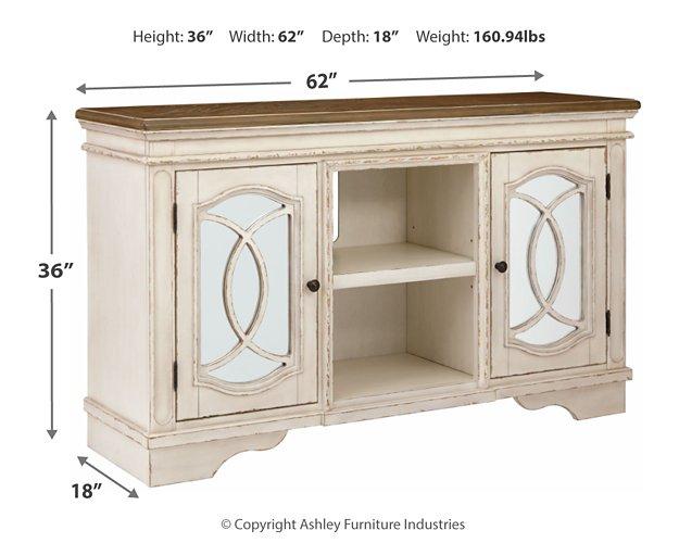 Realyn 62" TV Stand TV Stand Ashley Furniture