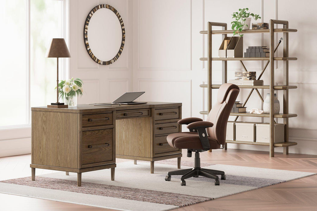 Roanhowe 68" Home Office Desk Desk Ashley Furniture