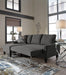 Jarreau Sofa Chaise Sleeper Sleeper Ashley Furniture