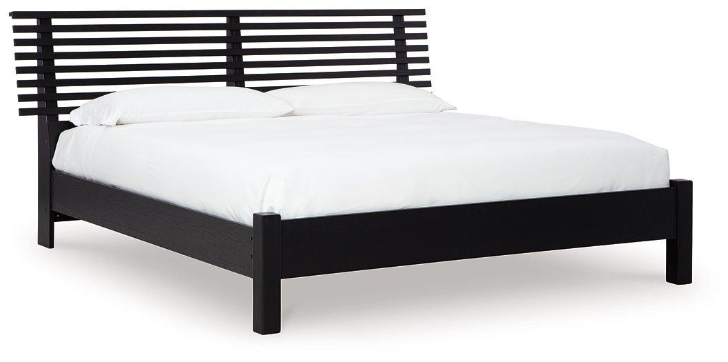 Danziar Slat Bed Bed Ashley Furniture