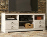 Willowton 64" TV Stand With Bluetooth Speaker Insert Entertainment Center Ashley Furniture