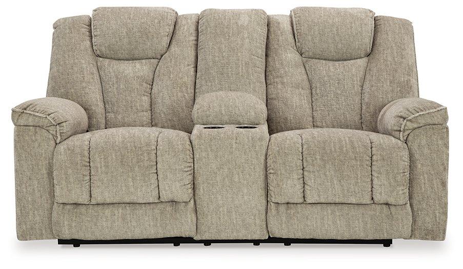 Hindmarsh Power Reclining Loveseat with Console Loveseat Ashley Furniture