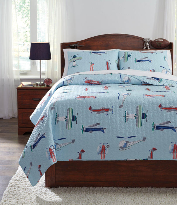 McAllen 3-Piece Quilt Set Quilt Set Ashley Furniture