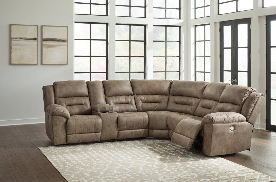 Ravenel Power Reclining Sectional Sectional Ashley Furniture