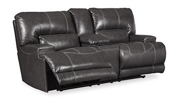 McCaskill Reclining Loveseat with Console Loveseat Ashley Furniture