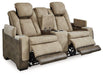 Next-Gen DuraPella Power Reclining Loveseat with Console Loveseat Ashley Furniture