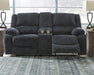 Draycoll Reclining Loveseat with Console Loveseat Ashley Furniture