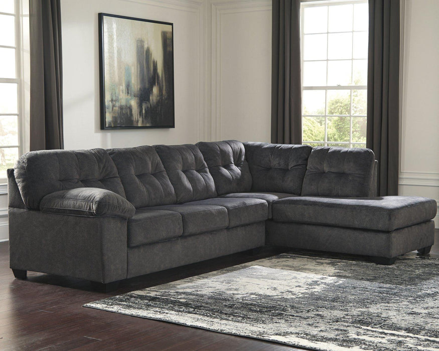 Accrington 2-Piece Sectional with Chaise Sectional Ashley Furniture