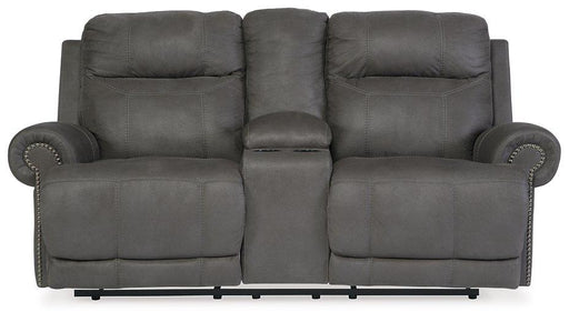 Austere Reclining Loveseat with Console Loveseat Ashley Furniture