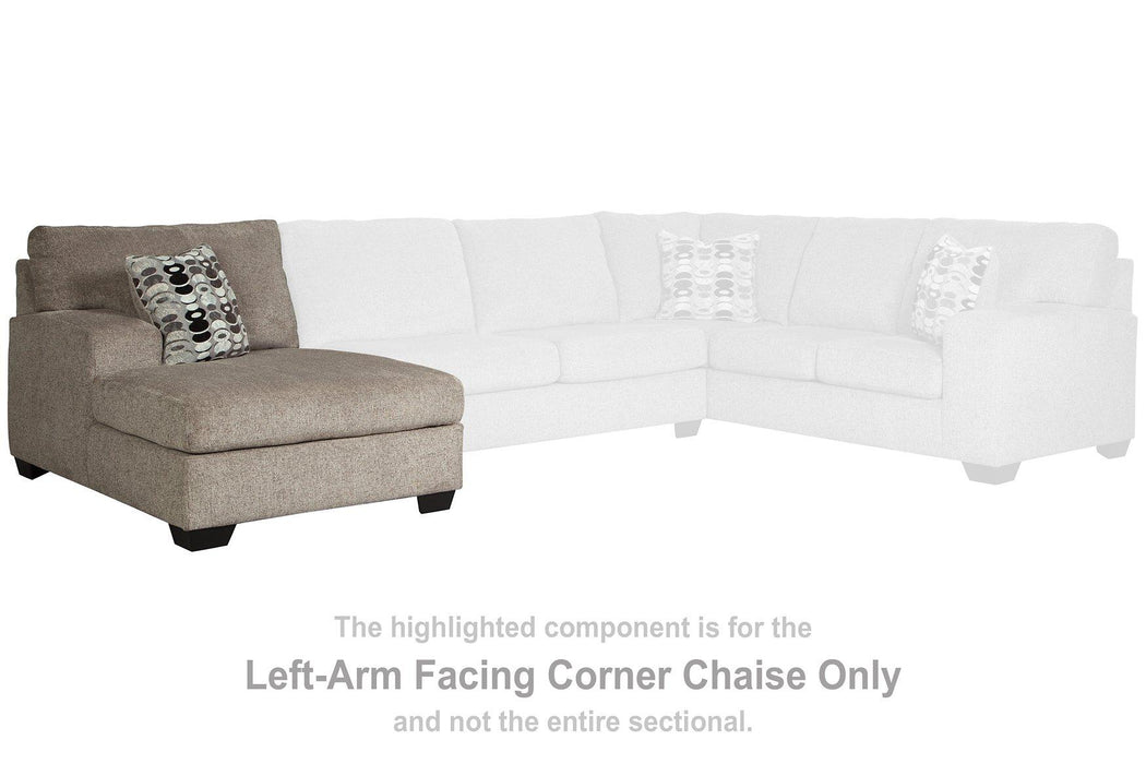 Ballinasloe 3-Piece Sectional with Chaise Sectional Ashley Furniture