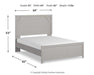 Cottonburg Bed Bed Ashley Furniture