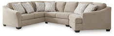 Brogan Bay 3-Piece Sectional with Cuddler Sectional Ashley Furniture