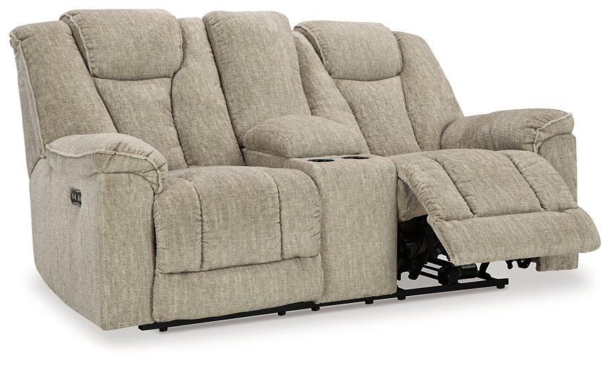 Hindmarsh Power Reclining Loveseat with Console Loveseat Ashley Furniture