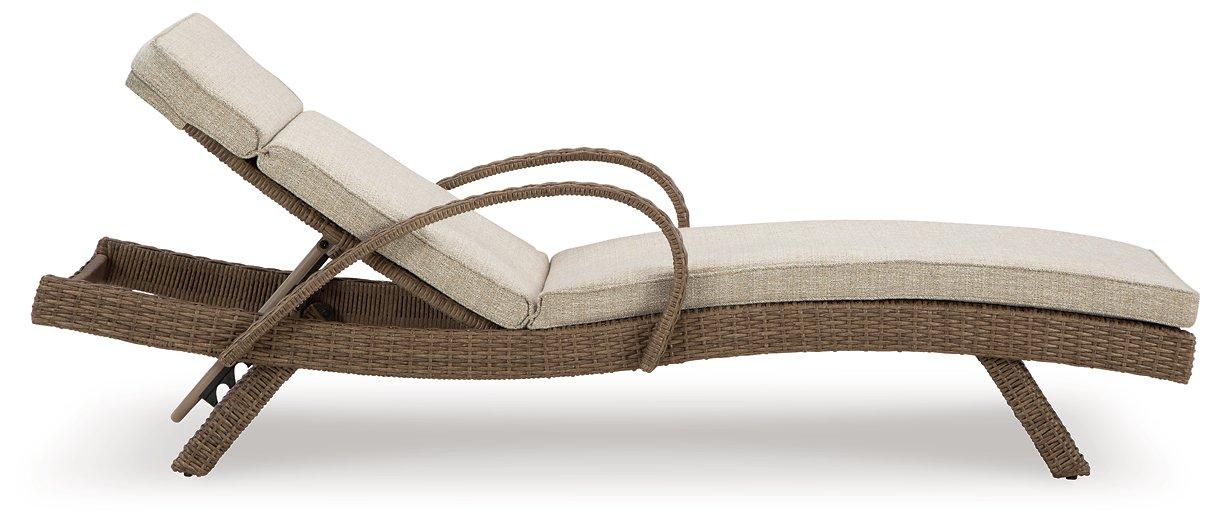 Beachcroft Outdoor Chaise Lounge with Cushion