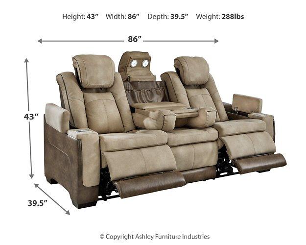 Next-Gen DuraPella Power Reclining Sofa Sofa Ashley Furniture