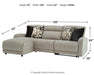 Colleyville Power Reclining Sectional with Chaise Sectional Ashley Furniture