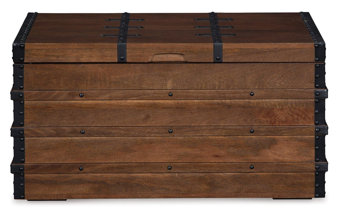 Kettleby Storage Trunk Trunk Ashley Furniture