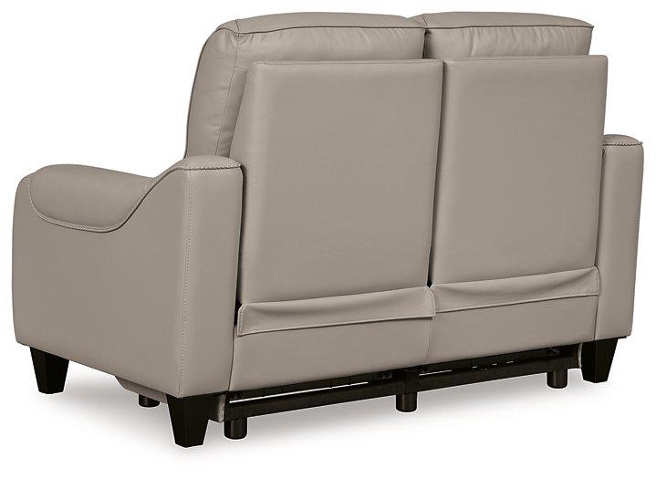 Mercomatic Power Reclining Loveseat Loveseat Ashley Furniture