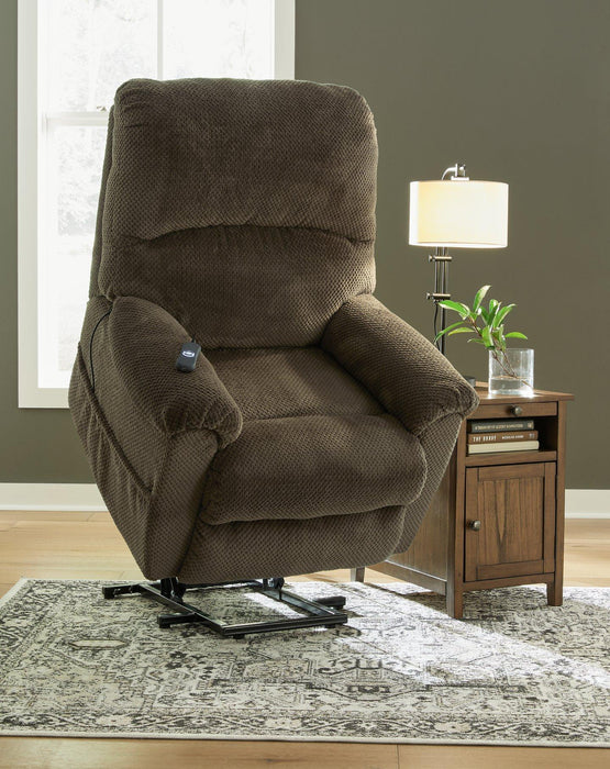 Shadowboxer Power Lift Chair Recliner Ashley Furniture